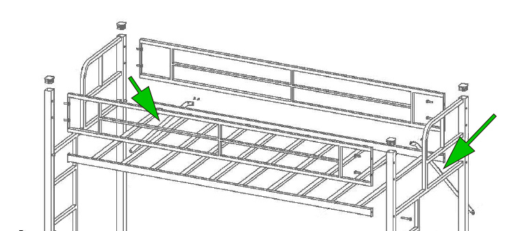 Угловые усиления на кроватях-чердаках «Мадлен» и «Севилья-1.1»
