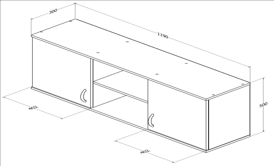 Шкаф+полка "Соня 3"