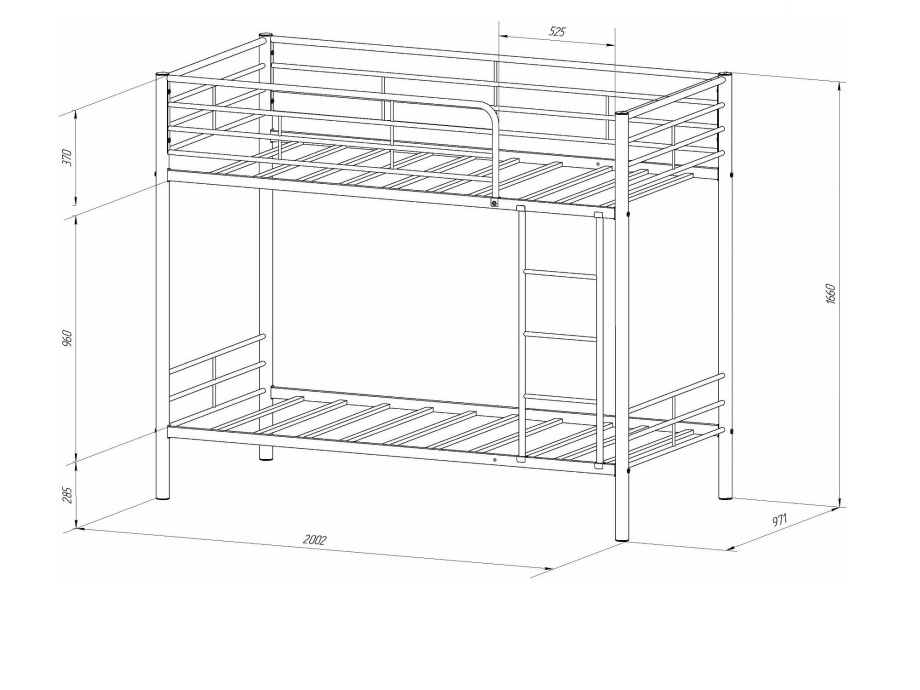Кровать двухъярусная «Севилья 3Я»