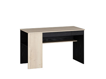 Стол письменный ДЕЛЬТА Лофт 15.11 Black правый