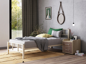 Кровать односпальная "Кадис 90х190"