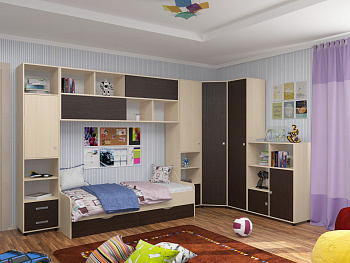 Детская комната ДЕЛЬТА Композиция  2