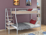 Кровать двухъярусная «Толедо 1» (Серый -  - Дуб молочный)