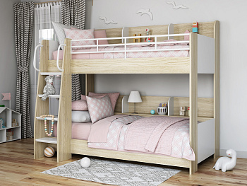 Кровать двухъярусная "Соня 5" левая
